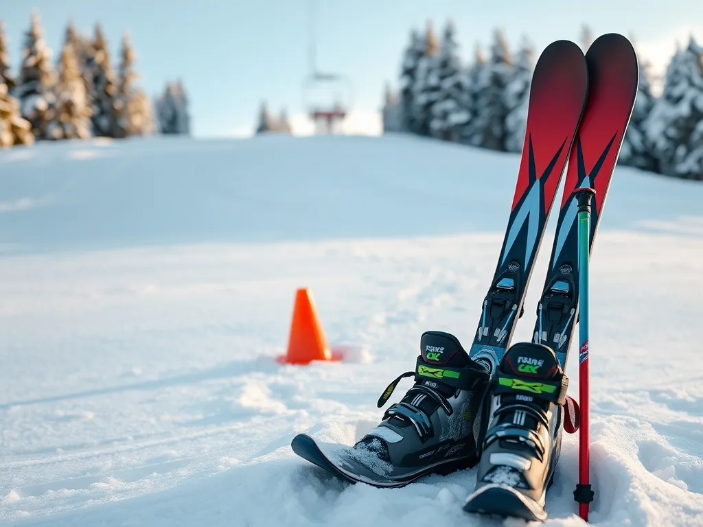 Jak wygląda nauka jazdy na nartach?
