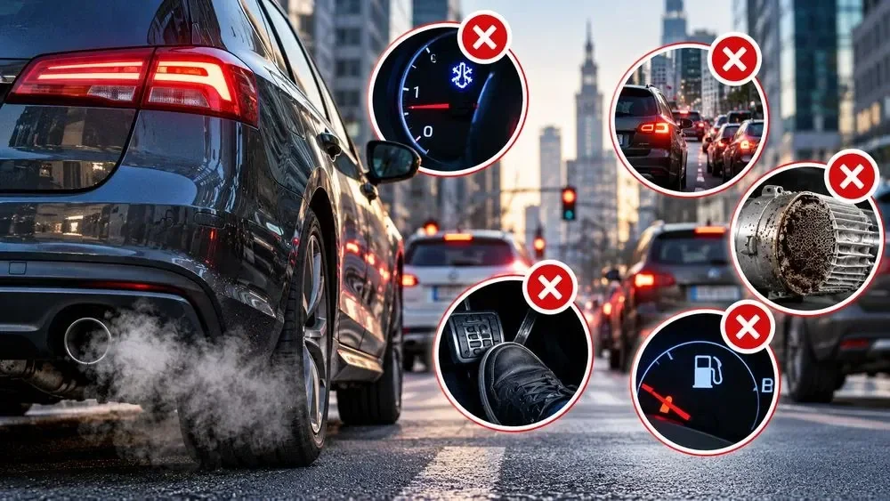 Jazda dieslem po mieście – najczęstsze błędy kierowców, które niszczą auto